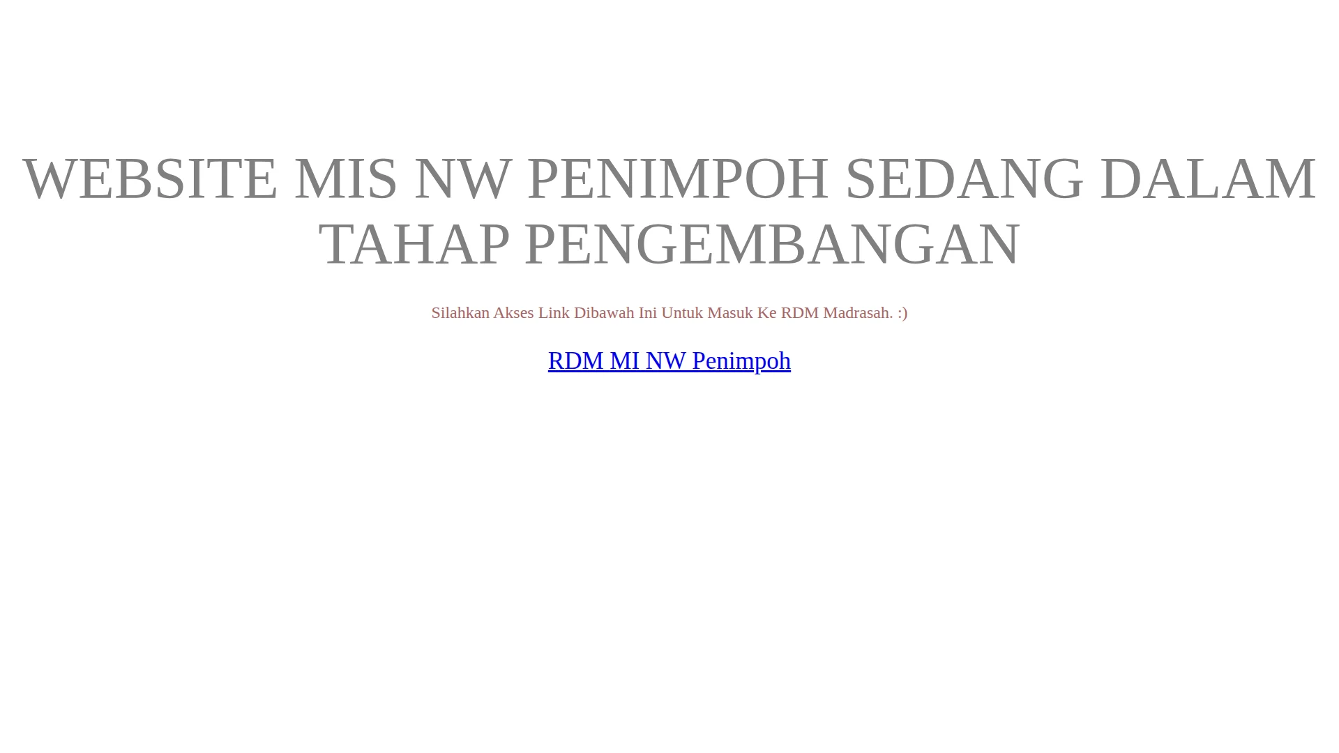 MIS NW Penimpoh