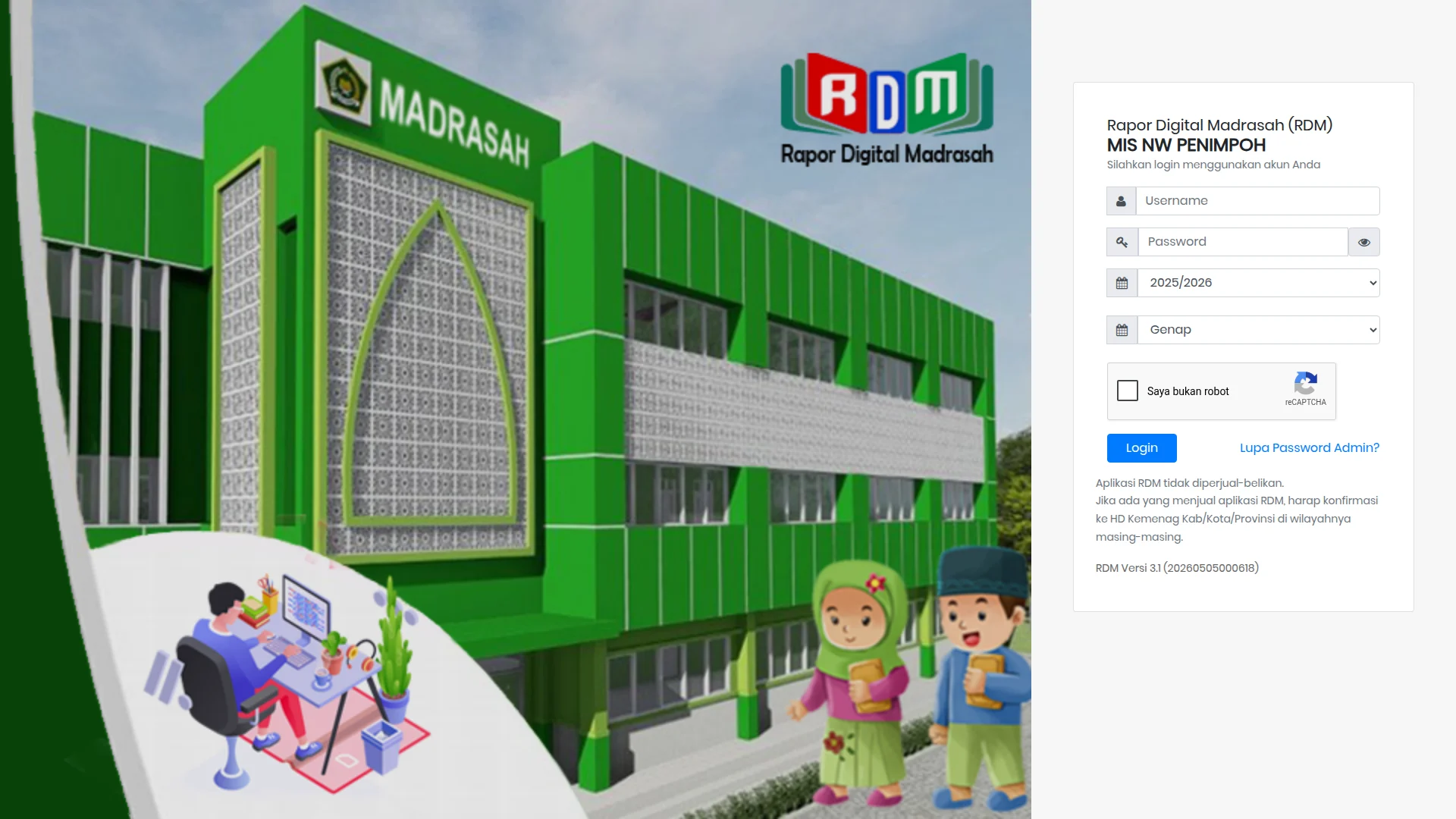 RDM MIS NW Penimpoh